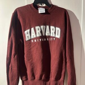 Champion Maroon Harvard University Men's Sweater